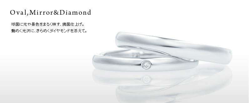 Oval,Mirror&Diamond